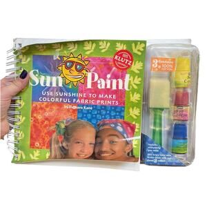 Klutz Sun Paint Craft Fabric Paint with Stencils Child Art Kid Activity Creative